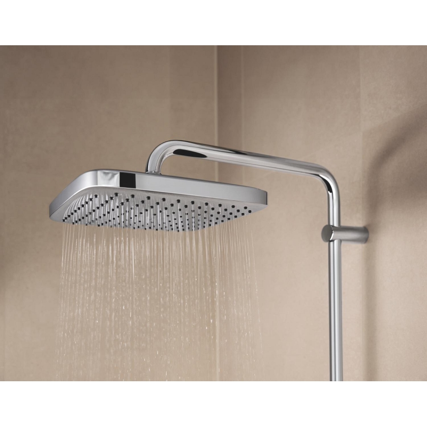 GROHE 26696001 - VITALIO COMFORT 250 brusesystem, 250 × 250 mm, poleret krom