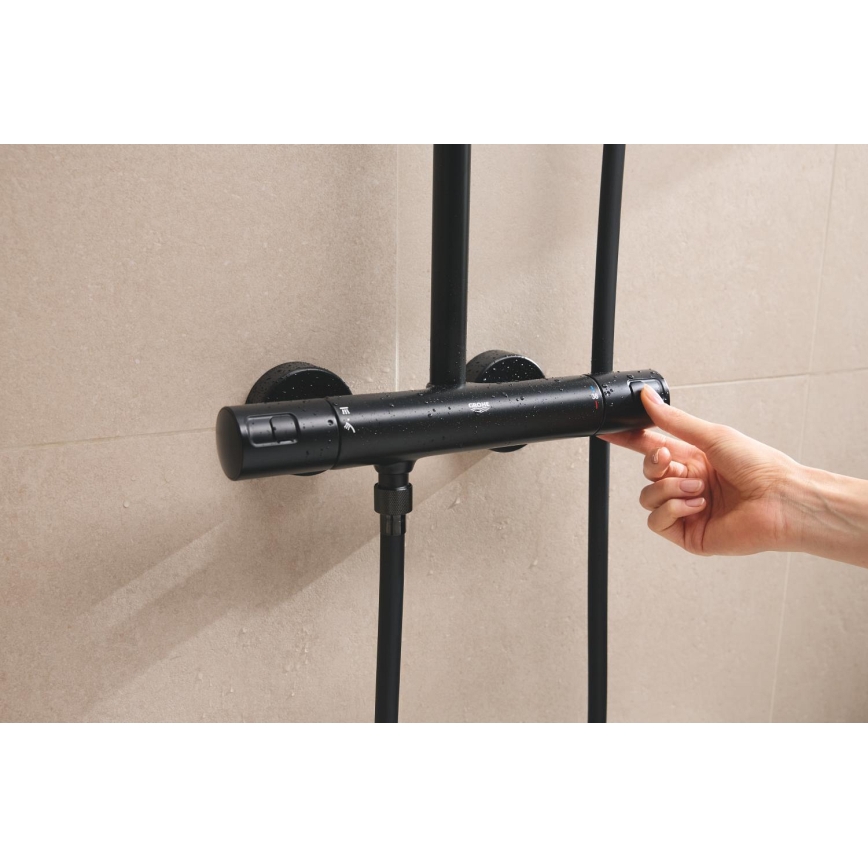 GROHE 266962431 - Brusesystem VITALIO COMFORT 250 250 × 250 mm sort