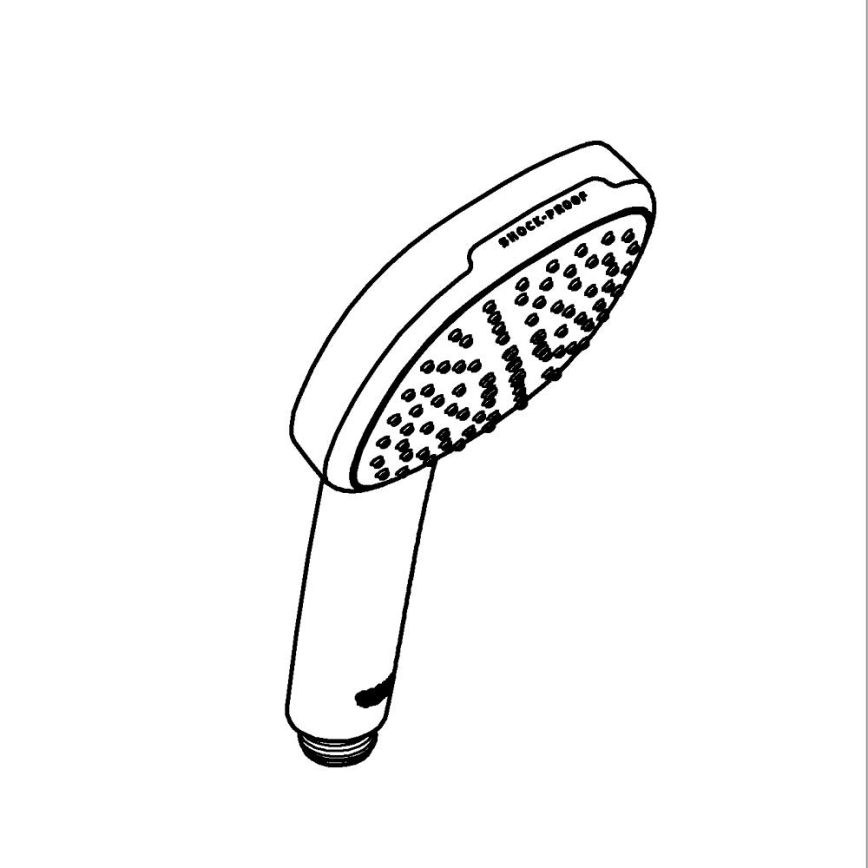 GROHE 26925001 - Håndbruser VITALIO COMFORT 110 110 mm poleret krom