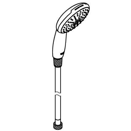 GROHE 2696010E - Håndbruser VITALIO START 110, 110 mm, poleret krom