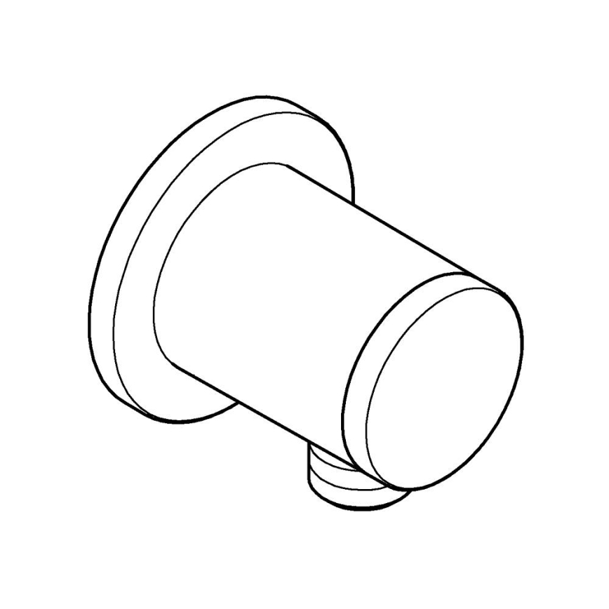 GROHE 26963001 - Vægtilslutning VITALIO UNIVERSAL 12” poleret krom