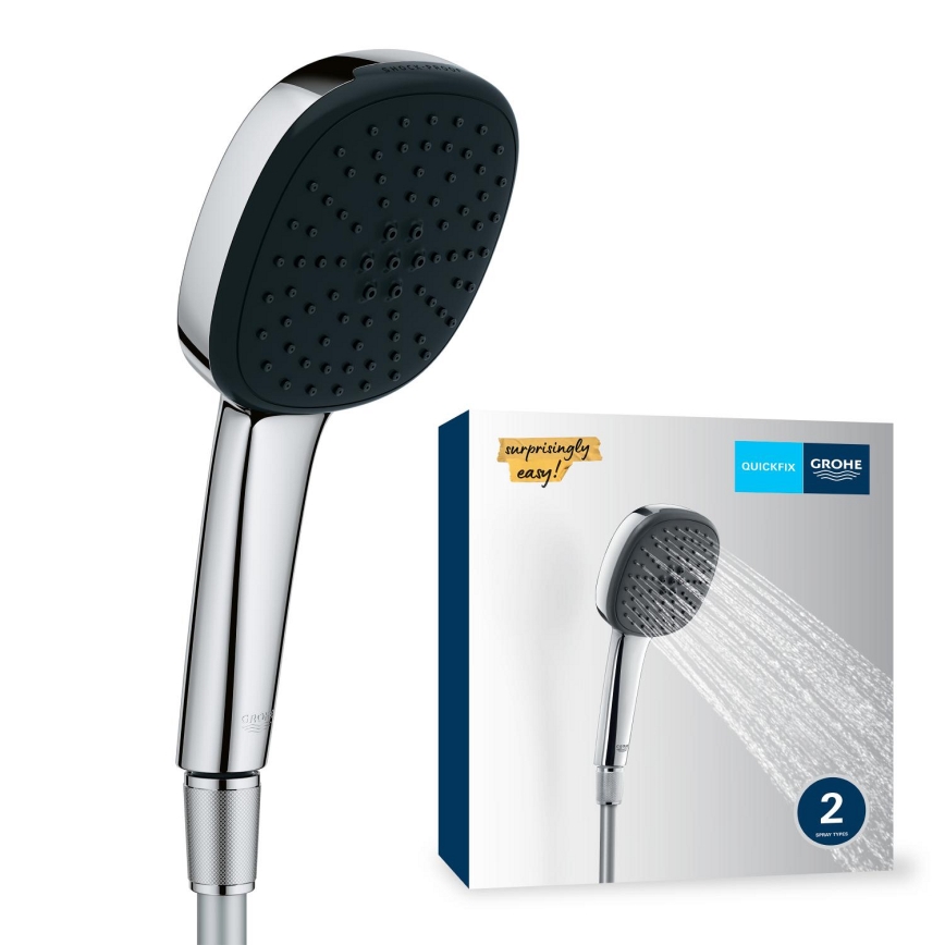 GROHE 26973001 - Håndbruser VITALIO COMFORT 110, 110 mm, blank krom