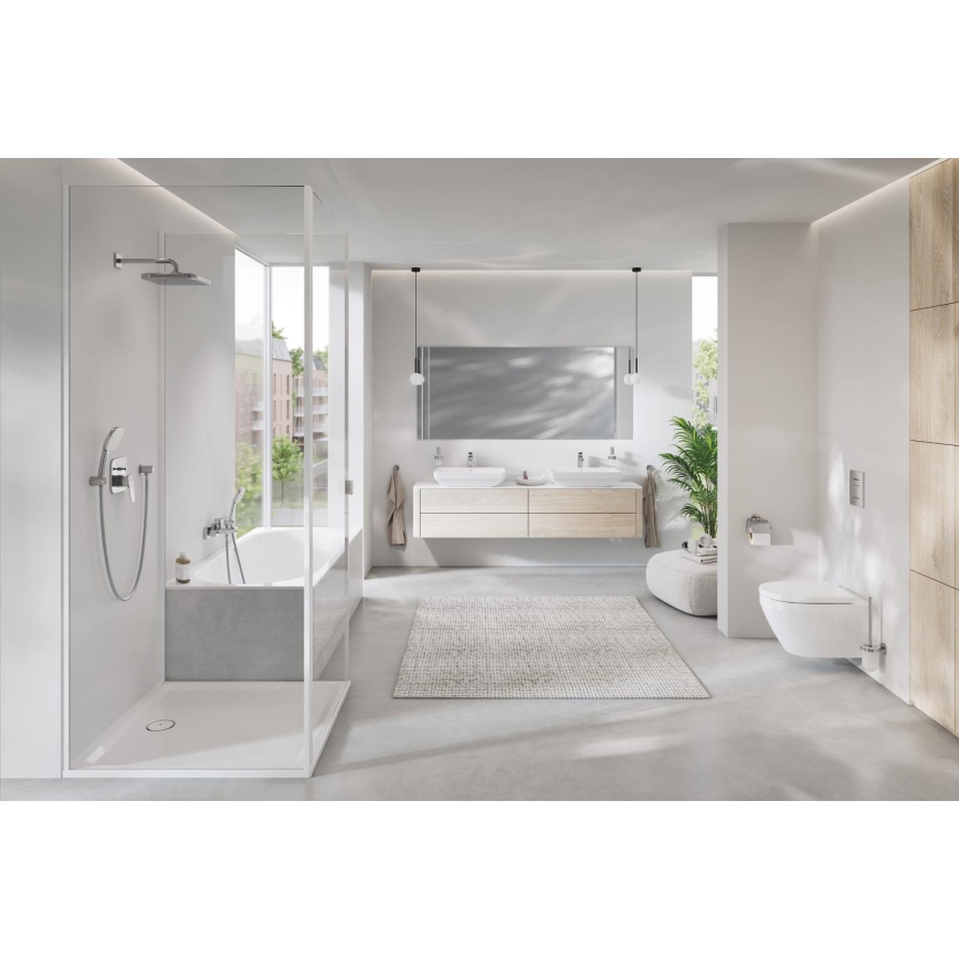 GROHE 27057000 - Vægvinkel RAINSHOWER DN 15 blank krom