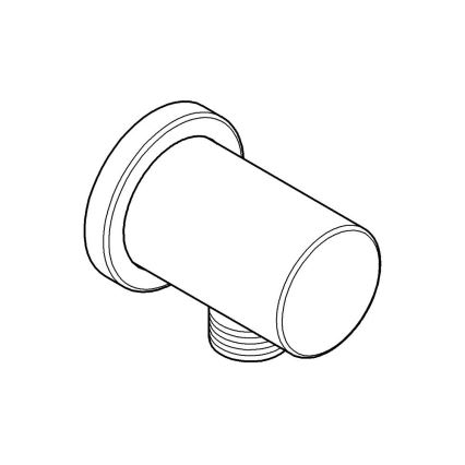 GROHE 27057GN0 - Vægbøjning RAINSHOWER DN 15 guld