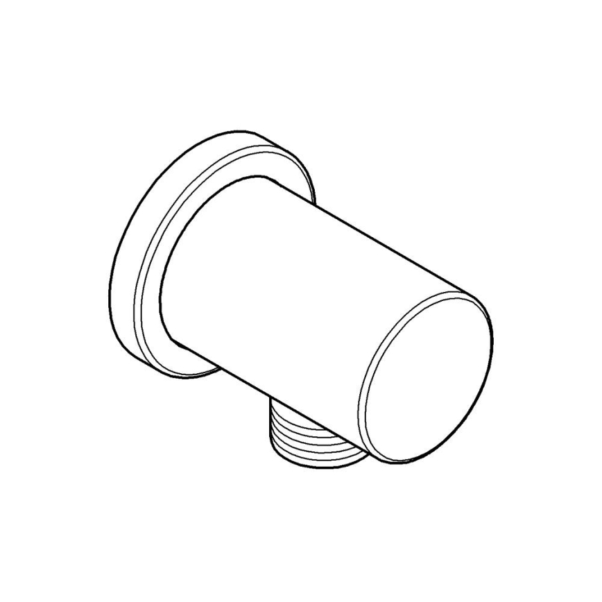 GROHE 27057GN0 - Vægbøjning RAINSHOWER DN 15 guld