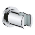 GROHE 27074000 - Vægmonteret bruserholder RAINSHOWER med rund roset, blank krom
