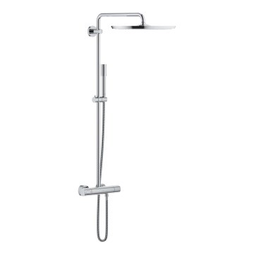 GROHE 27174001 - Brusersystem RAINSHOWER SYSTEM 400 450 mm blankpoleret krom