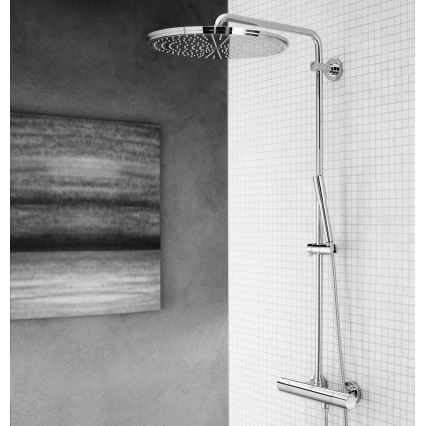 GROHE 27174001 - Brusersystem RAINSHOWER SYSTEM 400 450 mm blankpoleret krom
