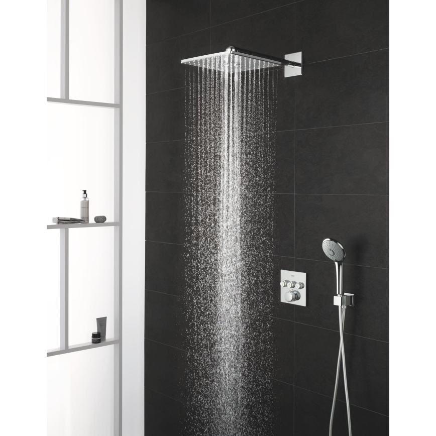 GROHE 27221000 - Håndbruser TEMPESTA COSMOPOLITAN 100, 3 stråleindstillinger, blank krom