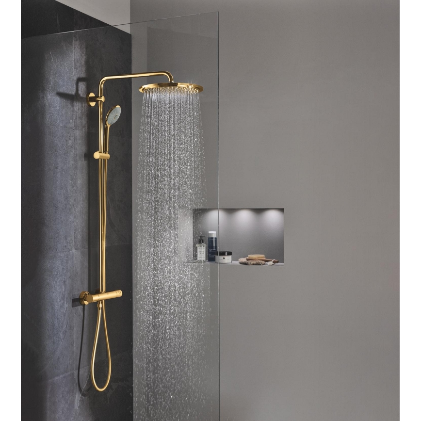 GROHE 27221000 - Håndbruser TEMPESTA COSMOPOLITAN 100, 3 stråletyper, poleret krom