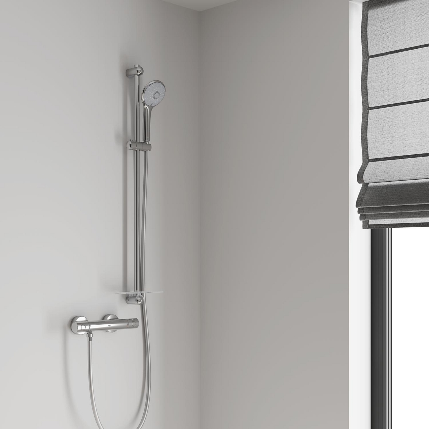 GROHE 27226001 - Brusesæt EUPHORIA 110 Massage 900 mm blank krom
