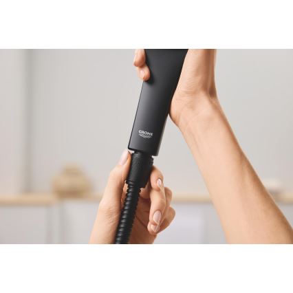 GROHE 27502KS1 - Bruserslange VITALIOFLEX METAL LONG-LIFE 1500 mm sort