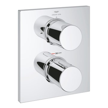GROHE 27618000 - Termostatisk dæksel GROHTHERM F, poleret krom