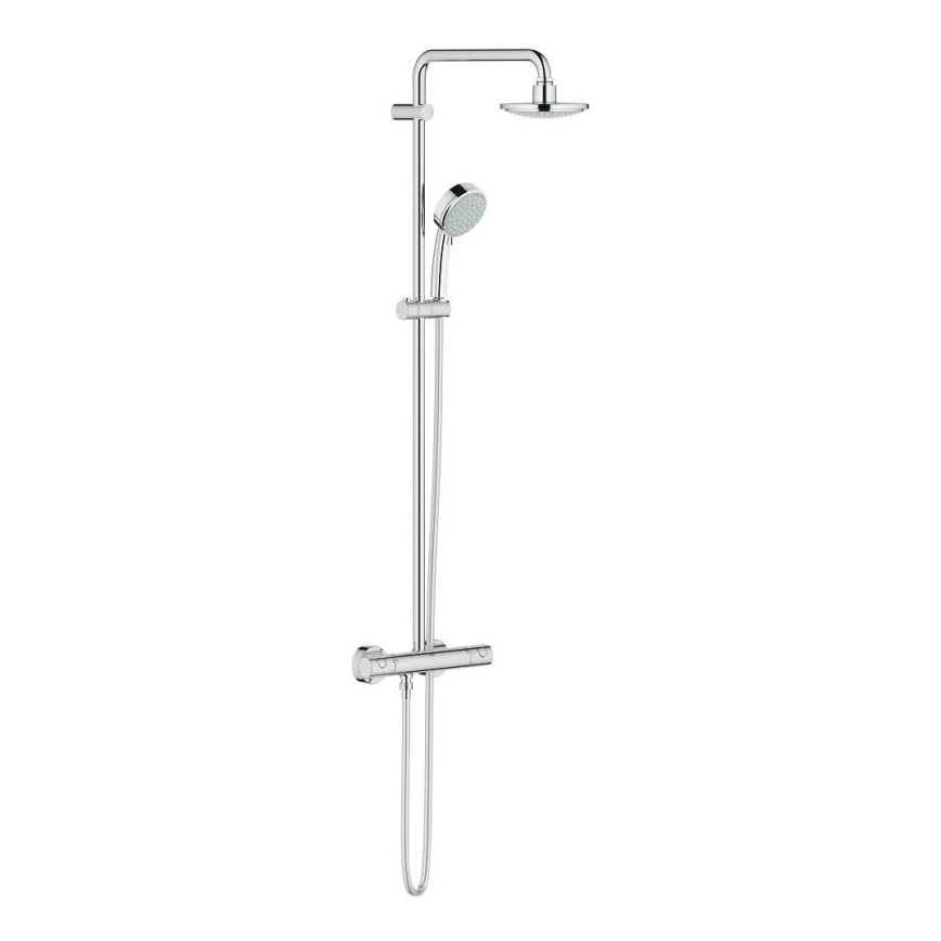 GROHE 27922000 - Brusersystem TEMPESTA COSMOPOLITAN 160 mm blank krom