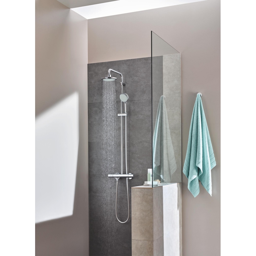 GROHE 27922000 - Brusersystem TEMPESTA COSMOPOLITAN 160 mm blank krom