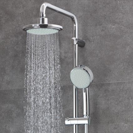 GROHE 27922000 - Brusersystem TEMPESTA COSMOPOLITAN 160 mm blank krom