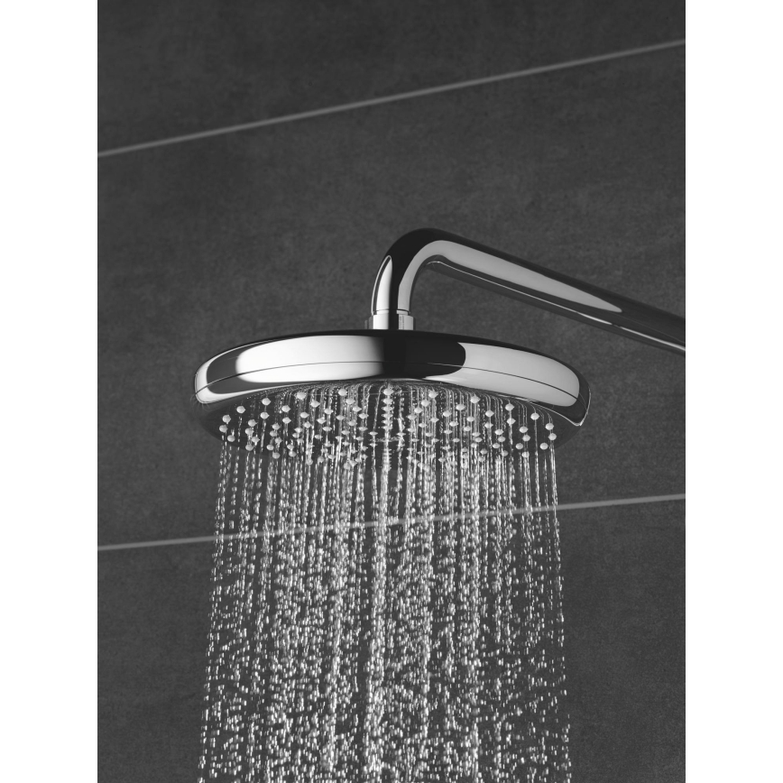 GROHE 27922001 - Brusesæt med termostatisk blandingsbatteri TEMPESTA COSMOPOLITAN 210 blank krom
