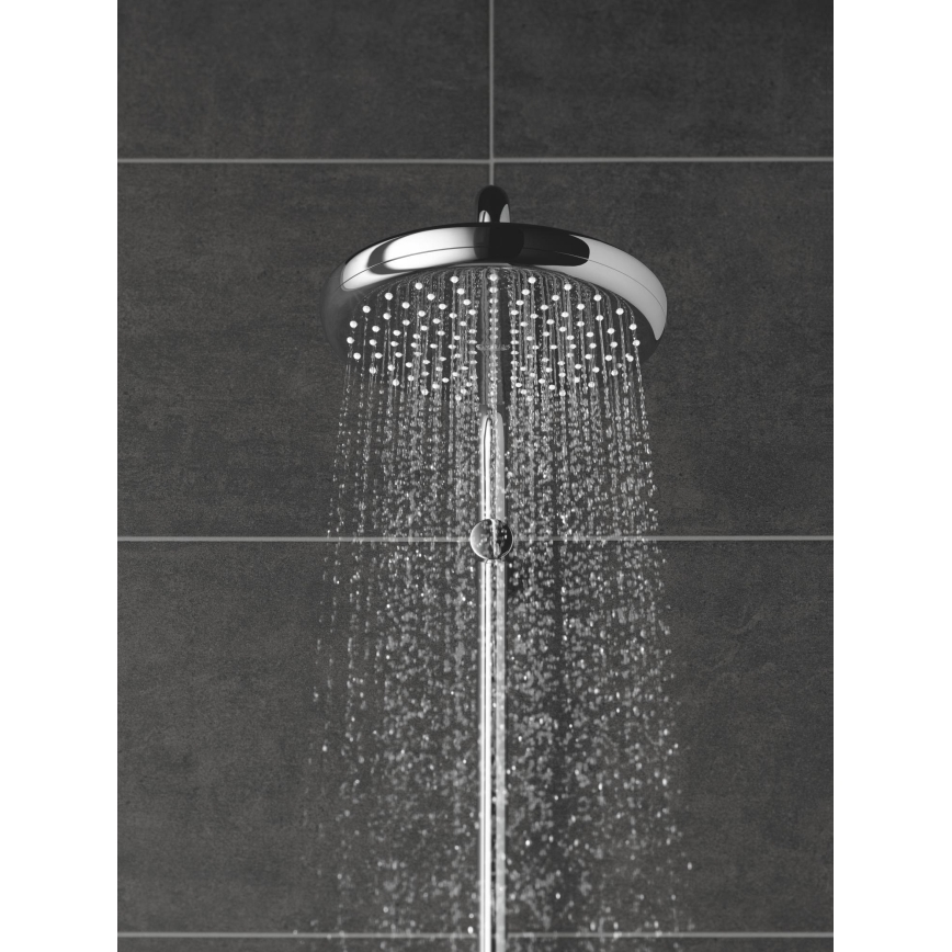 GROHE 27922001 - Brusesæt med termostatisk blandingsbatteri TEMPESTA COSMOPOLITAN 210 blank krom