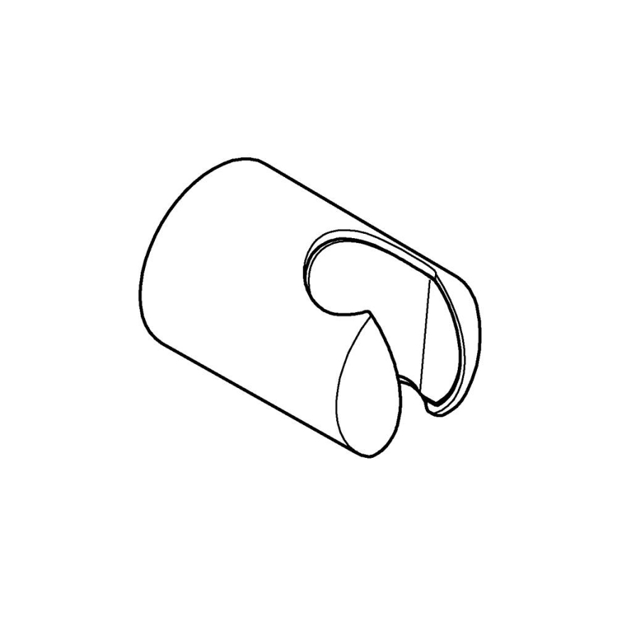 GROHE 279582430 - Bruserholder VITALIO UNIVERSAL 61 mm sort