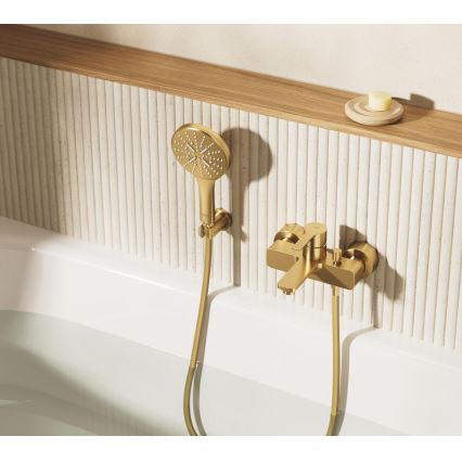 GROHE 28362GL1 - Bruserslange SILVERFLEX 1250 mm børstet guld