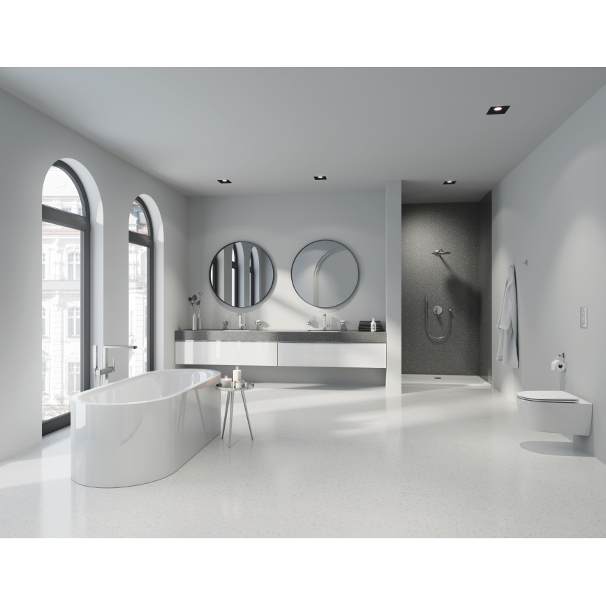 GROHE 28388DC0 - Bruserslange SILVERFLEX 1750 mm, rustfrit stål