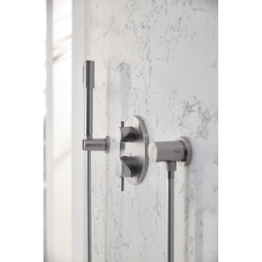 GROHE 28388DC0 - Bruserslange SILVERFLEX 1750 mm, rustfrit stål
