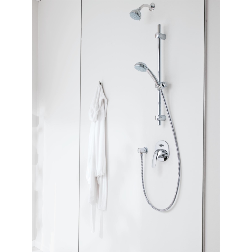 GROHE 29043000 - EUROCUBE badekararmatur, poleret krom