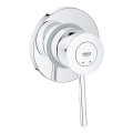 GROHE 29048000 - BAUCLASSIC brusebatteri til indbygning, poleret krom