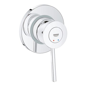 GROHE 29048000 - BAUCLASSIC brusebatteri til indbygning, poleret krom