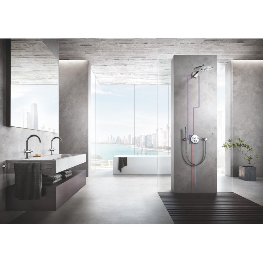 GROHE 29119000 - GROHTHERM SMARTCONTROL termostat, poleret krom