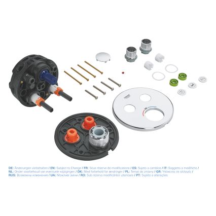 GROHE 29119000 - GROHTHERM SMARTCONTROL termostat, poleret krom