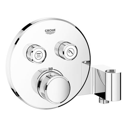 GROHE 29120000 - Termostatisk indbygget brusebatteri GROHTHERM SMARTCONTROL + holder, krom