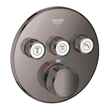 GROHE 29121A00 - GROHTHERM SMARTCONTROL termostatisk brusebatteri til indbygning, grafit