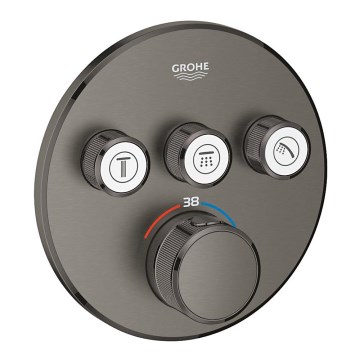 GROHE 29121AL0 - Termostatisk brusearmatur til indbygning GROHTHERM SMARTCONTROL grafit