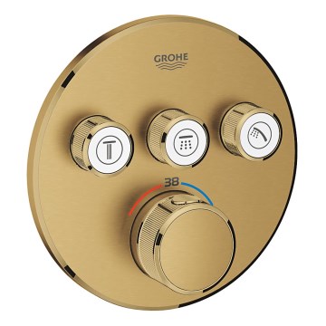 GROHE 29121GN0 - Termostatisk brusearmatur til indbygning GROHTHERM SMARTCONTROL, guld