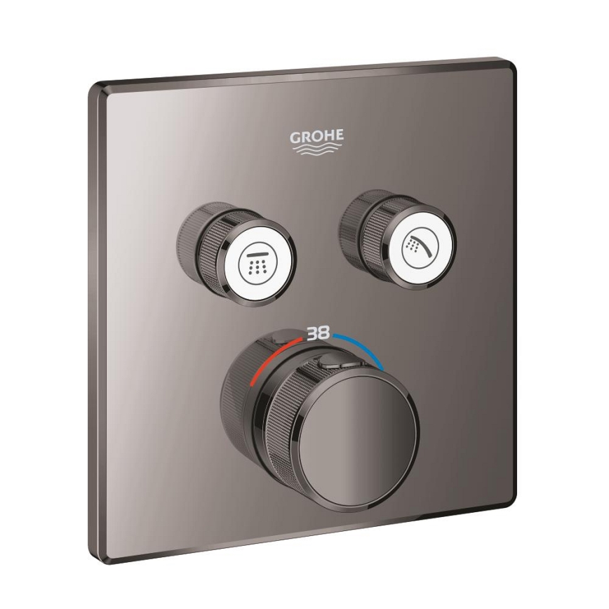 GROHE 29124A00 - Termostatisk blandingsbatteri GROHTHERM SMARTCONTROL, grafit