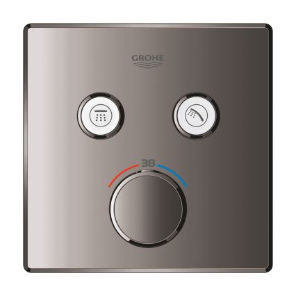GROHE 29124A00 - Termostatisk blandingsbatteri GROHTHERM SMARTCONTROL, grafit