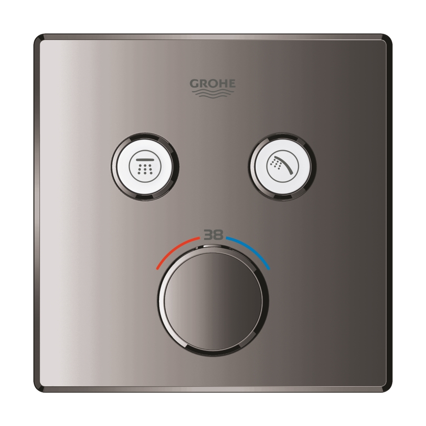 GROHE 29124A00 - Termostatisk blandingsbatteri GROHTHERM SMARTCONTROL, grafit