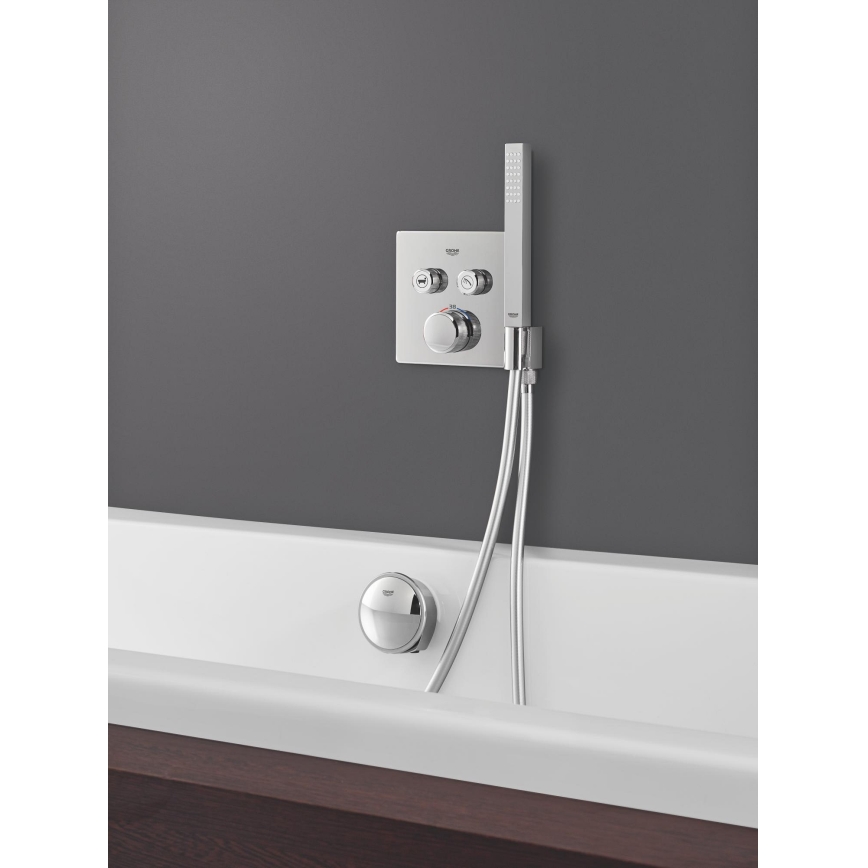 GROHE 29125000 - Termostatisk badekarbatteri GROHTHERM SMARTCONTROL, krom