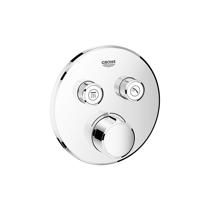 GROHE 29145000 - Dæksel til indbygningsbatteri SMARTCONTROL, blank krom