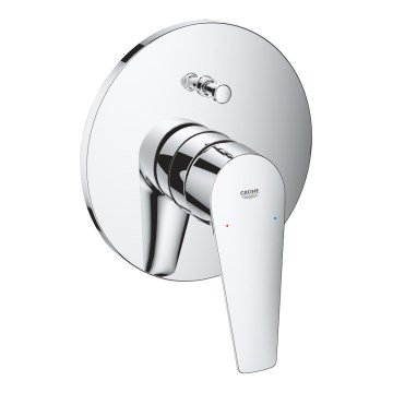 GROHE 29190001 - Badekararmatur BAUEDGE DN 15 i blank krom