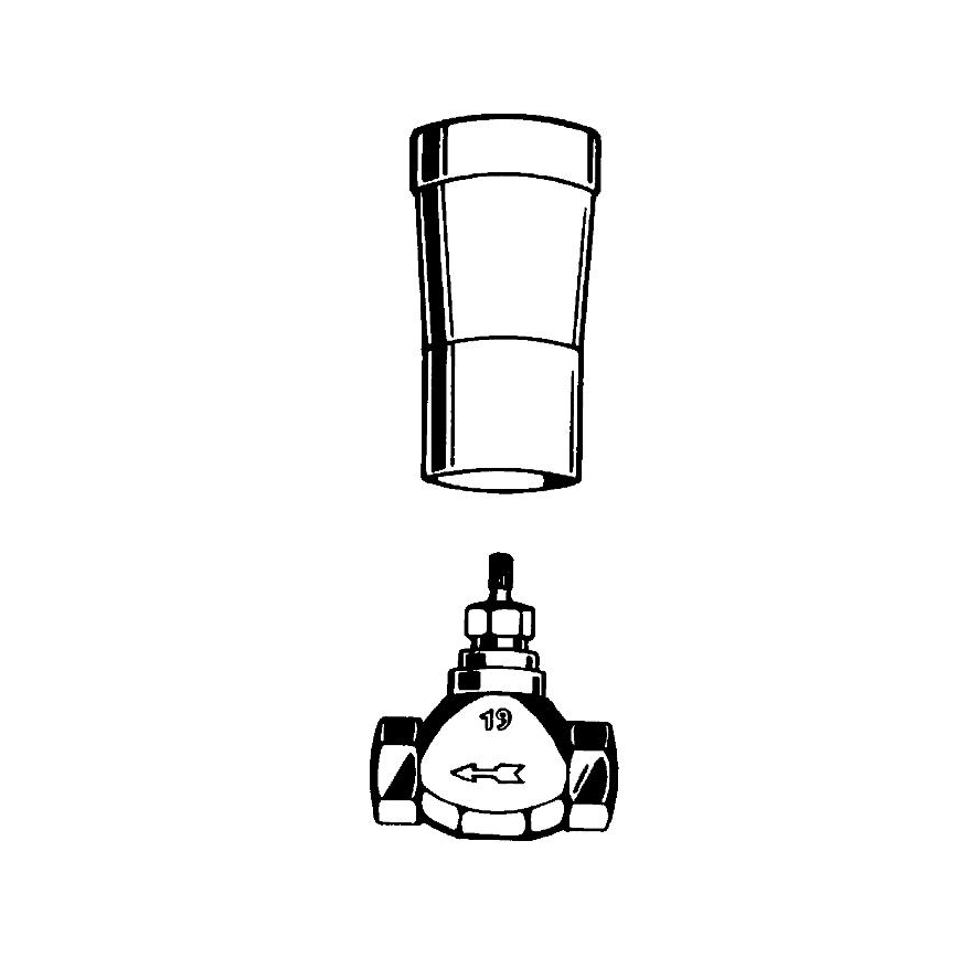 GROHE 29800000 - Bundstykke til indbygningsventil DN 15, messing