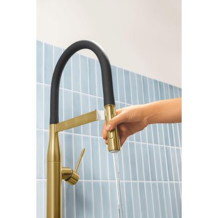 GROHE 30294GN0 - ESSENCE køkkenarmatur, guld