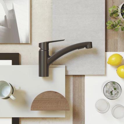 GROHE 303072431 - Køkkenarmatur START 185 × 227 mm sort