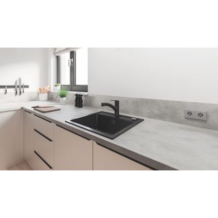 GROHE 303072431 - Køkkenarmatur START 185 × 227 mm sort