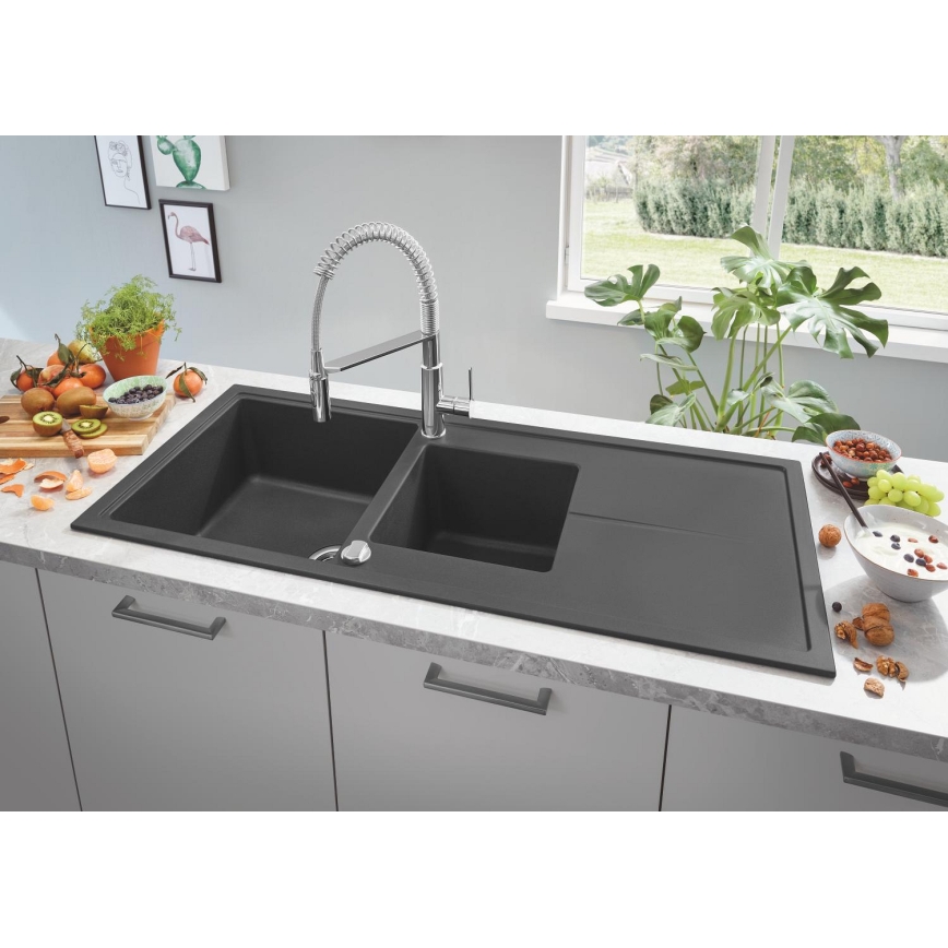GROHE 30361000 - Køkkenarmatur GET 455 mm blank krom