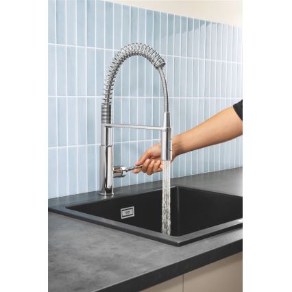 GROHE 30361000 - Køkkenarmatur GET 455 mm i blank krom