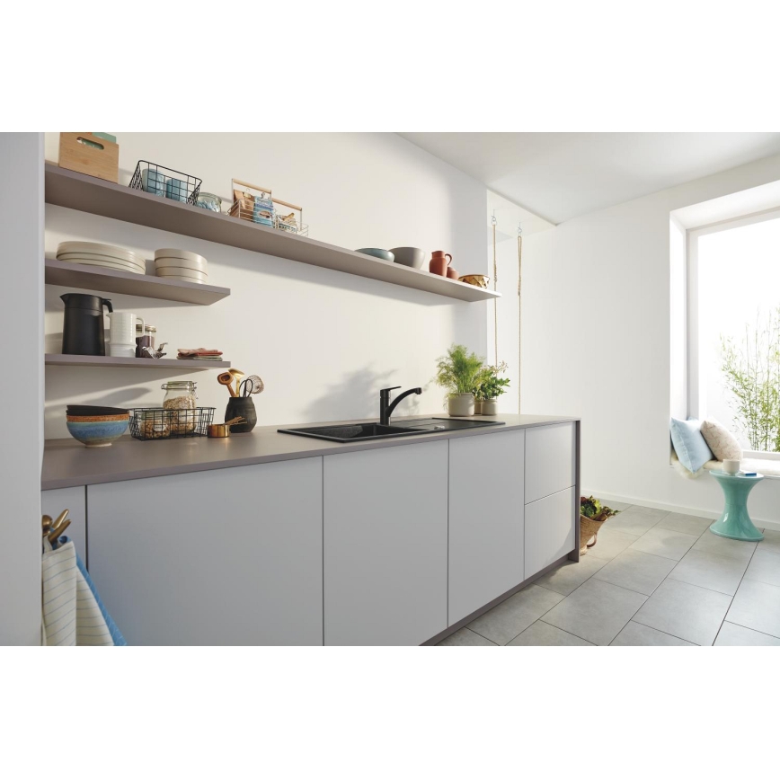 GROHE 305302432 - Køkkenarmatur START 184 mm sort