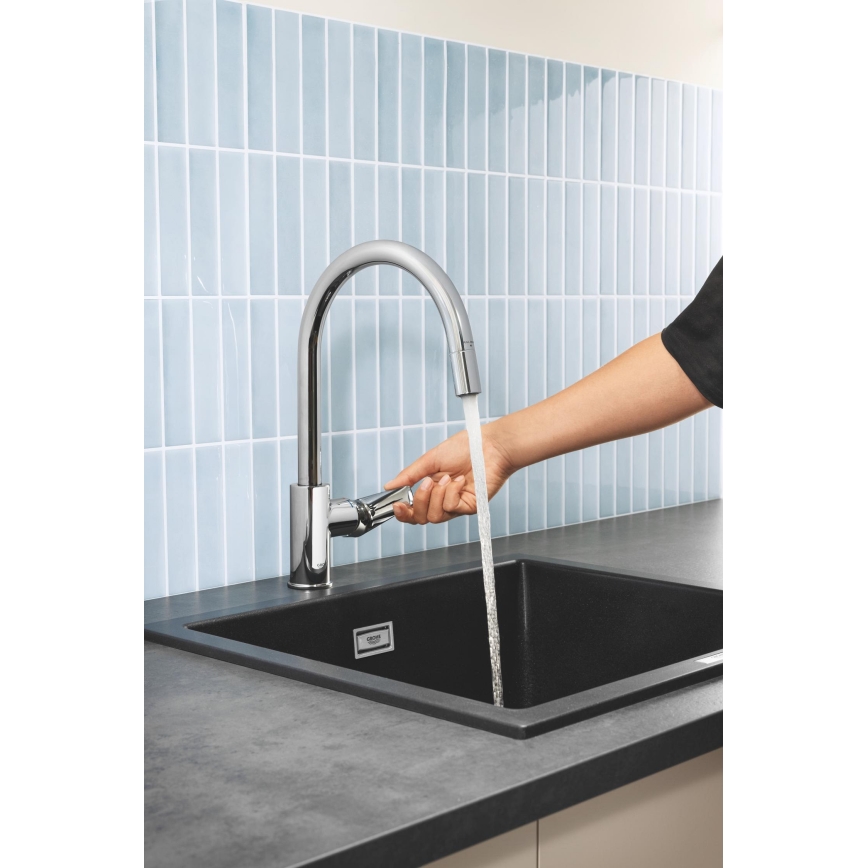 GROHE 30550000 - START EDGE køkkenarmatur 357 mm, poleret krom