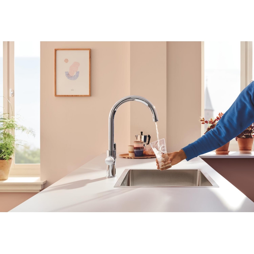 GROHE 30592000 - Køkkenarmatur BLUE PURE StartCurve 411 mm poleret krom